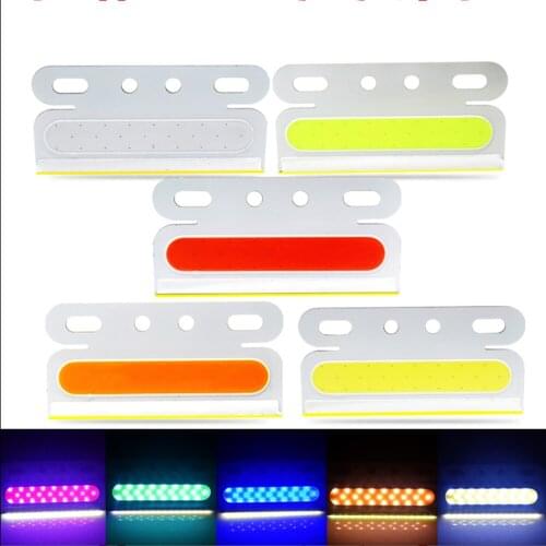 Multi-function 24v Led Lights Truck Side Lamp COB Ground Light Waterproof Indicator Light Led Waist Light White Yellow Red Blue