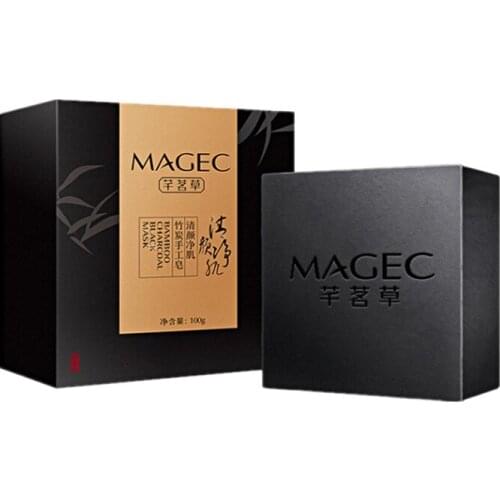 1pcs Bamboo Charcoal Handmade Soap Skin Whitening Soap Blackhead Remover Acne Treatment Face Wash Hair Care Bath Maquiagem