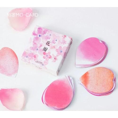 45 pcs/pack Novelty Flower Petal Decorative Sticker Set Diary Album Label Stickers DIY Stationery Stickers Gift Seal Sticker