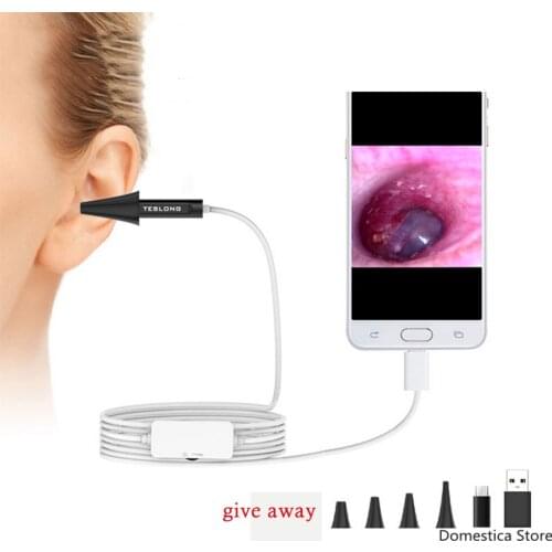 Ear Pick 100W High-Definition USB Visual Ear Pick 6.2MM Mobile Phone Computer Connection Visual Light Ear Pick Tools Household