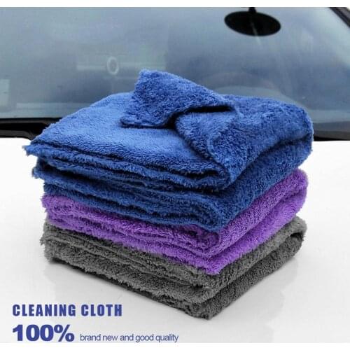 40X40cm Car Towel Premium Microfiber Car Detailing Super AbsorbentTowel Ultra Soft Edgeless Car Washing Drying Towel