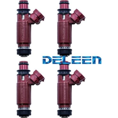 Deleen 4x High impedance Fuel Injector 2002-2014 WRX/STI/LEGACY/FORESTER/IMPREZA For SUBARU Car Accessories