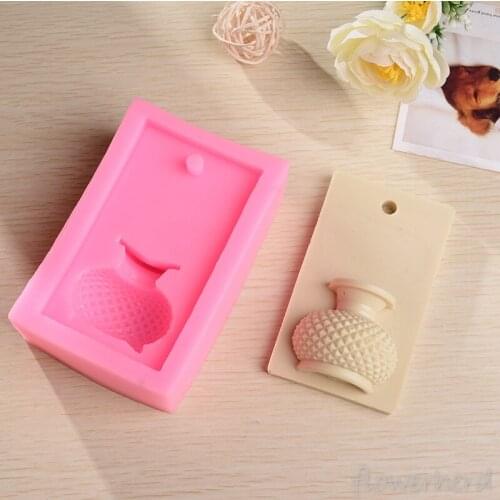 Creative DIY Vase Decoration Silicone Mold Aroma Plaster Cake Mold Car Fragrance Chocolate Baking Tools Home Decor Soap Mold
