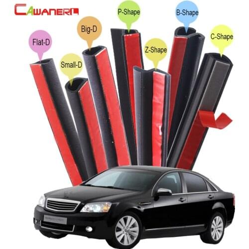Cawanerl Car Rubber Seal Sealing Strip Kit Auto Seal Edge Trim Weatherstrip For Daewoo Gentra Tosca Veritas Prince Leganza