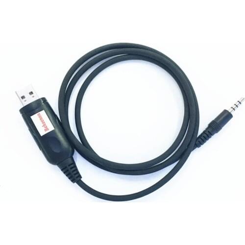 USB programming cable 3.5mm Y plug for Yaesu/Vertex Standard VX168 VX160 VX418 VX351 VX-2R/VX-3R/FT-60R etc walkie talkie