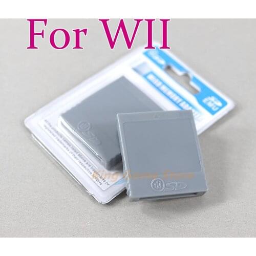 1pc/lot Replacement SD Card Reader Memory Card for WII Gamecube GC SD Flash Memory Card Adapter for WII Game