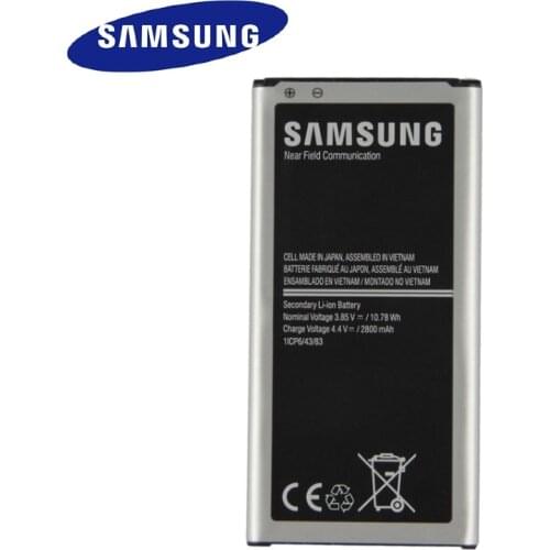100% Original Samsung Replacement Battery For Galaxy S5 NEO G903F G903W Genuine Phone Battery EB-BG903BBE 2800mAh with NFC