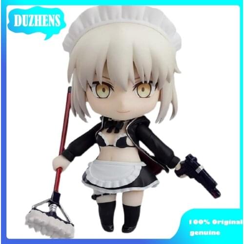 Anime Fate/Grand Order Altria Pendragon Q version figma PVC Action Figure Anime Figure Model Toys Figure Collection Doll Gift