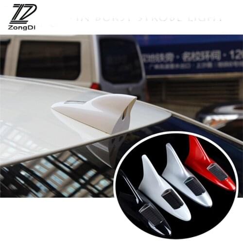 ZD Car Warning LED Antenna Decoration Shark Fin Aerials For Alfa Romeo 159 BMW E46 E39 E36 E90 X5 X6 X1 Audi A3 A6 C5 A4 B6 B8