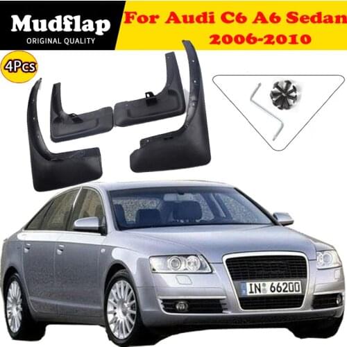 MUDFLAP FOR AUDI A6 C6 C7 2006 2007 2008 2009 2016 SEDAN SALOON FLAPS SPLASH GUARDS MUDGUARD ACCESSORIES