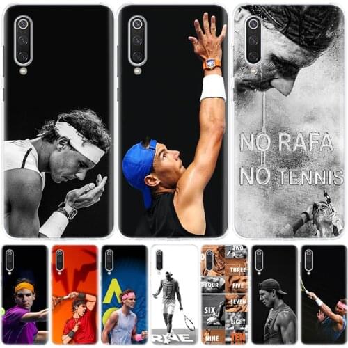 Rafael Nadal Phone Case for Xiaomi Redmi Note 10 9S 9 8T 9 8 7 7A 8A 9A 9C 6A 6 S2 K20 S30 Pro Fashion Cover Capa