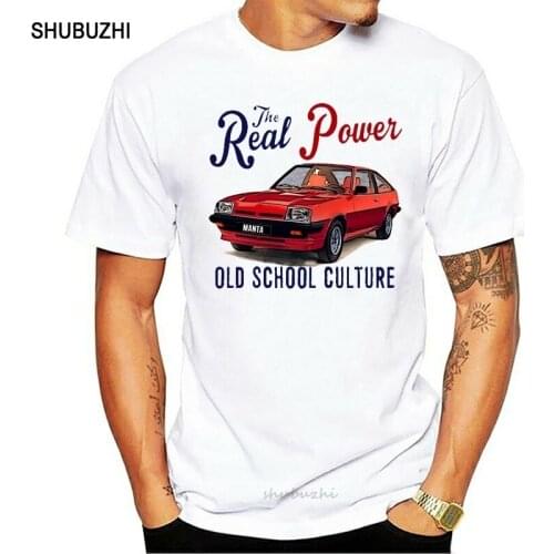 VINTAGE GERMAN CAR OPEL MANTA - NEW COTTON T-SHIRT men cotton tshirt summer brand teeshirt euro size