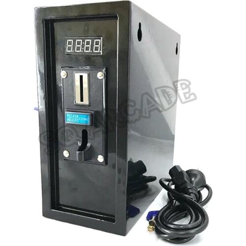 JY 10A Coin Operated Timer Control Board Power Supply Box JY-926A Multi Coin Acceptor Support 6 Kinds Coins for Washing Machine