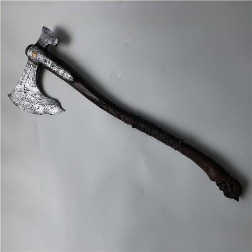 Cosplay God of War 4 Kratos Axe Leviathan Axe Prop Weapon Role Playing Game Movie Cos Ghost Axe PU Weapon Model Toy Prop 93cm