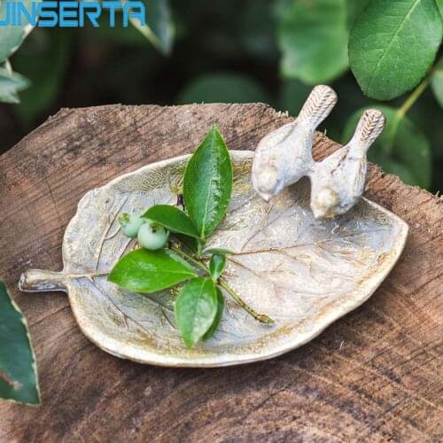 JINSERTA Metal Storage Tray Jewelry Display Plate Retro Cosmetic Organizer Bathroom Soap Box Desktop Sundries Decoration