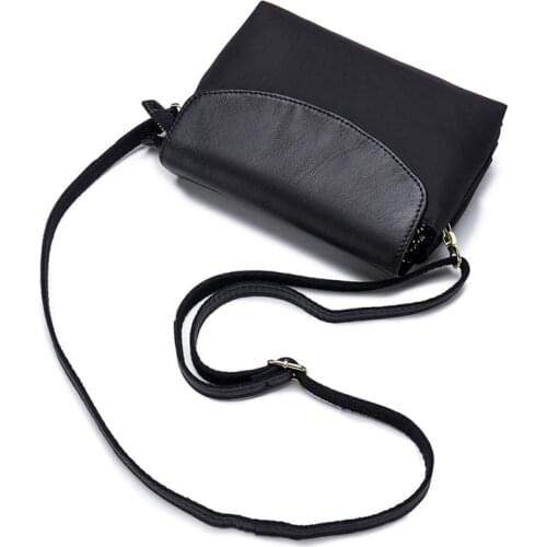 Fashion Waterproof Women Bag Leather Handbags Genuine Leather Shoulder Bag Small Flap Crossbody Bags For Women Messenger Bags