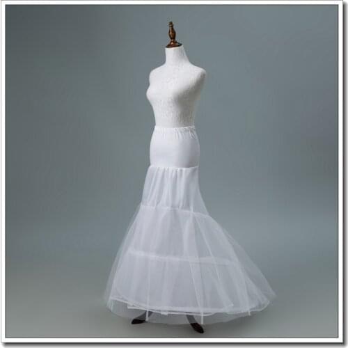 Wholesale big mermaid skirt bridal wedding dress special steel single yarn elastic Lycra petticoat