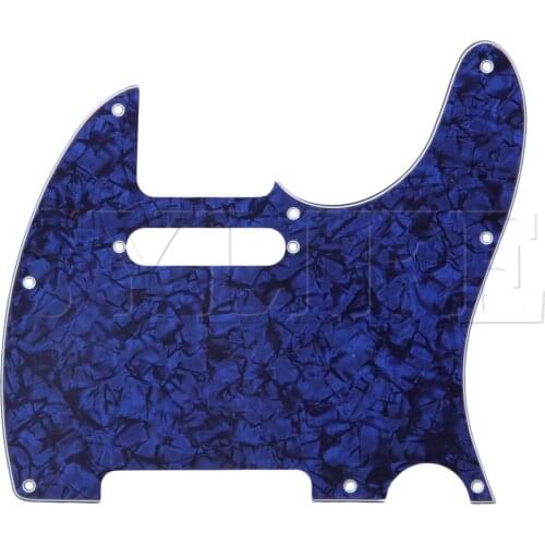BLUE PEARL Pearloid 3PLY Pickguard For Electric Guitar