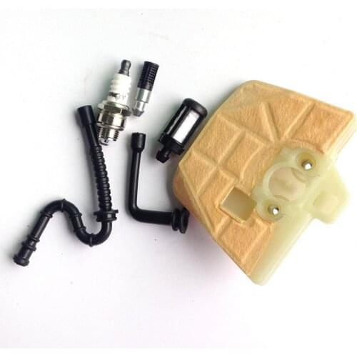 Air Filter Oil Fuel Line Spark Plug Repower Kit for MS360 036 Chainsaw