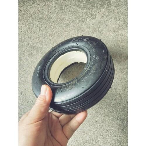High quality 6" Tire tyre 6X2 soild tire without inner tire Non inflatable for Electric Scooter F0 Wheel Trolley Cart Air Wheel