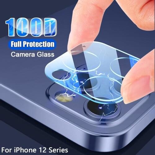 3D Full Cover Camera Protection Glass For iPhone 12 Pro Max mini Screen Protector For iPhone 11 Pro XS MAX X XR 12 Lens Glass
