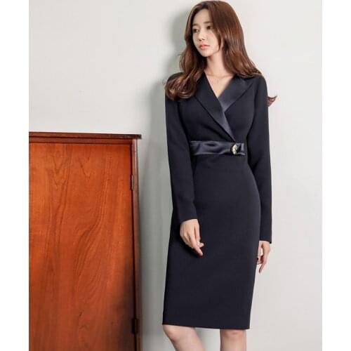 Fashion women new arrival temperature high quality elegant pencil dress comfortable slim solid vintage formal simple party dress
