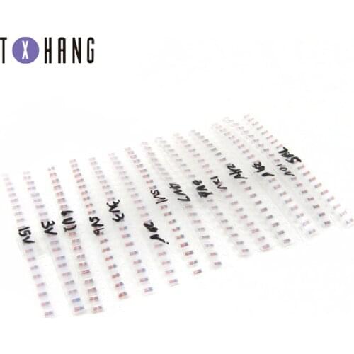 ZMM SMD Zener diode package 3V-39V, a total of 14 kinds, each 20 LL34 1206diy electronic product set tantalum capacitor