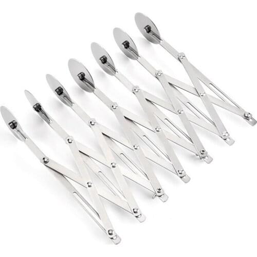 1PC Stainless Steel Dough Divider Cutter Side Pasta Knife Flexible Roller Blade 3-7 Wheels Pizza Pastry Peeler Bake Tool