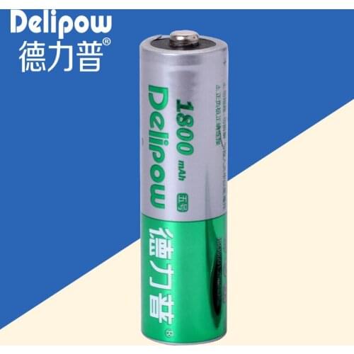 Delipow battery No. 5 No. 5 large capacity battery charging battery No. 5 AA1800 Ma 6.5 yuan / day Rechargeable Li-ion Cell
