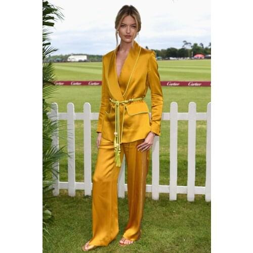 Amyenjoylife Women's Trouser Suits With A Jacket