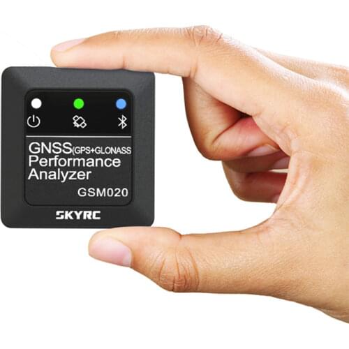 SkyRC GSM020 GNSS Performance Analyzer Speed Meter for RC Car Helicopter Drone