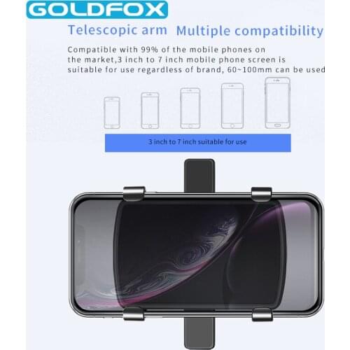Phone Holder Car For Apple iPhone Samsung GPS Smartphone Multifunctional 360 Degree Sun Visor Mirror Dashboard Mount Stand