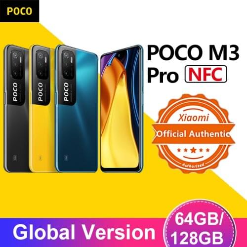 Global Version POCO M3 Pro 5G 4GB 64GB / 6GB 128GB Dimensity 700 Octa Core 6.5” 5000mAh NFC FHD+ DotDisplay 48MP Camera