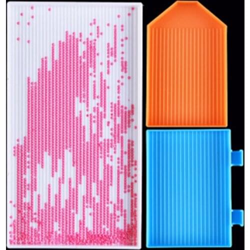 Diamond Painting Tools Rhinestone Tray Diamond Embroidery Accessories Large Capacity Big Drill Plate Plastic Tray Big Kits Gift