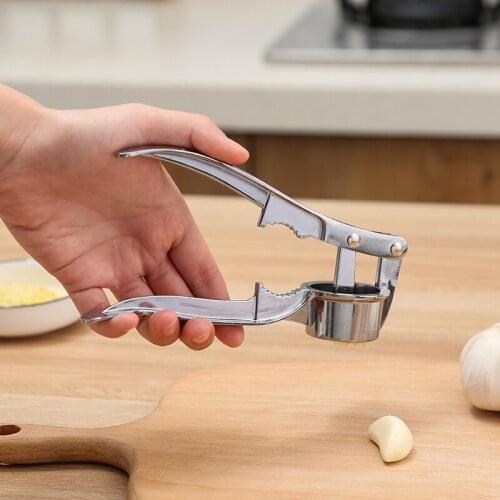 Imitating Stainless Steel Garlic Press Crusher Kitchen Cooking Vegetables Ginger Squeezer Masher Handheld Ginger Mincer Tools