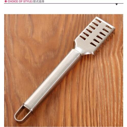 Quality stainless steel scales planing device scraping scales scales quickly to the kitchen scales scales brush tool washboard