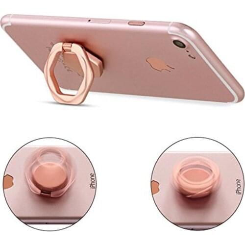 Finger Ring Phone Stand Phone Grip 360 Rotating Phone Holder Car Magnetic Mount Sticker Pad Unniversal Bracket Phone Kickstand
