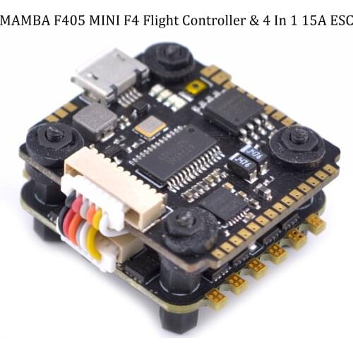 MAMBA F405 MINI F4 Flight Controller Integrated OSD 5V/1A BEC & 4 In 1 25A ESC 2-4S for DIY FPV Racing Drone Quadcopter