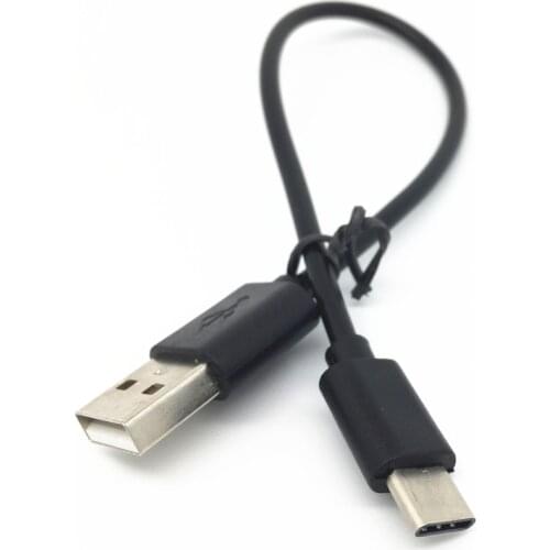 Short 25cm USB Type C Cable Usb Type-c Cables for HTC U11 EYEs,U11+,U11 LIFE,U11,U UITA,U PLAY,Bolt,HTC 10,HTC 10 EVO