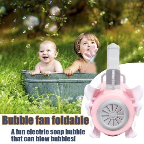 Angel Light 12-hole Bubble Machine Soapy Water Childrens Toy Summer Outdoor Toys Gun Cool For Boys Girls And K4O6
