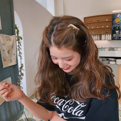 Metal Incognito Hairpin Hair Internet Celebrity Cute Bangs Clip Hairpin Hair Ornaments Elegant Girls South Korea Head Headdress