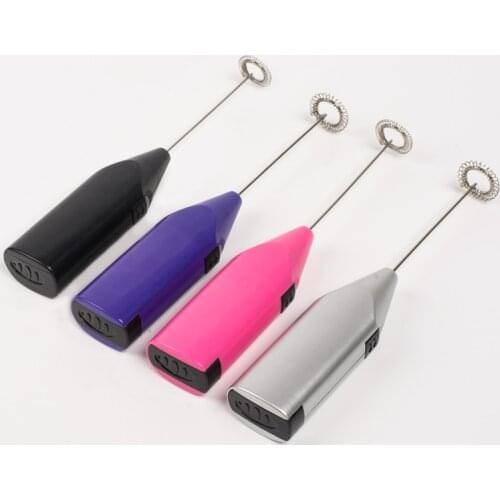 Mini Milk Frother Drink Coffee Whisk Mixer Electric Egg Beater Frother Foamer Handle Stirrer Practical Kitchen Cooking Tool