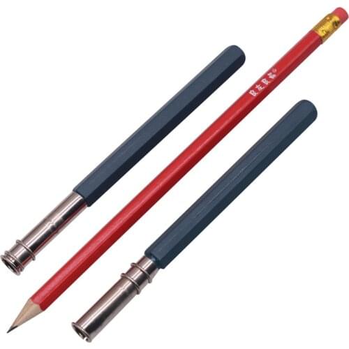 4 pcs Adjustable Pencil Extender Equipment Pencil Extender Writing Tool Double Head Children Writing School Office Stationery
