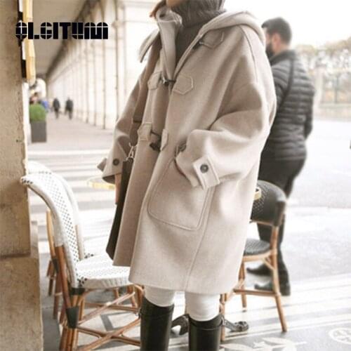 OLGITUM Women's Hooded Coats