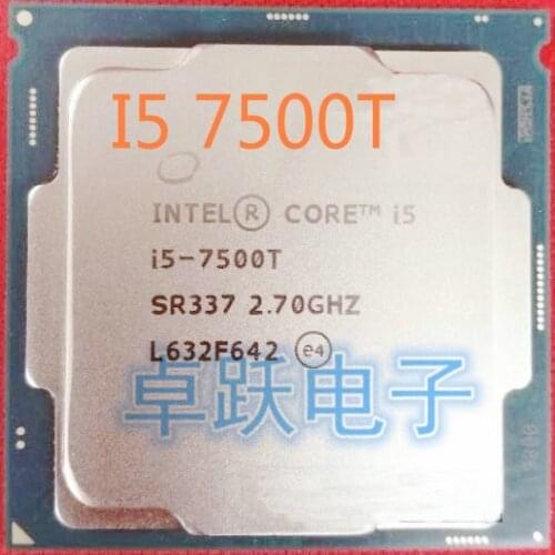 Intel I5 7500T I5-7500T CPU Processor 2.7GHz Quad-Core LGA 1151 scrattered pieces free shipping