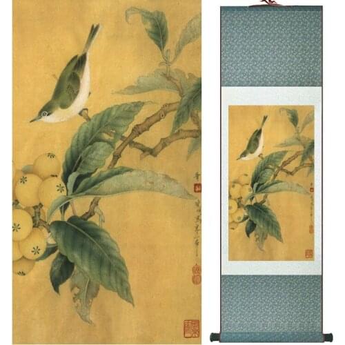 Bird on the tree Birds painting Chinese traditional art painting home decoration paintings No.32201