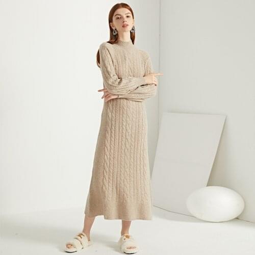 Модные вязаные платья Saison de Papillon China At AliExpress