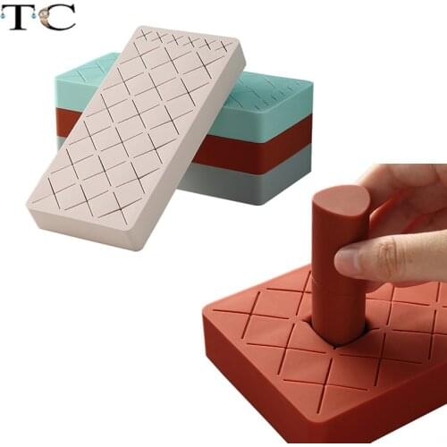 Silicone Storgae Box Lipstick Case Eyebrow Pencil Display Rack Makeup Brush Storage Box Cosmetics Tray