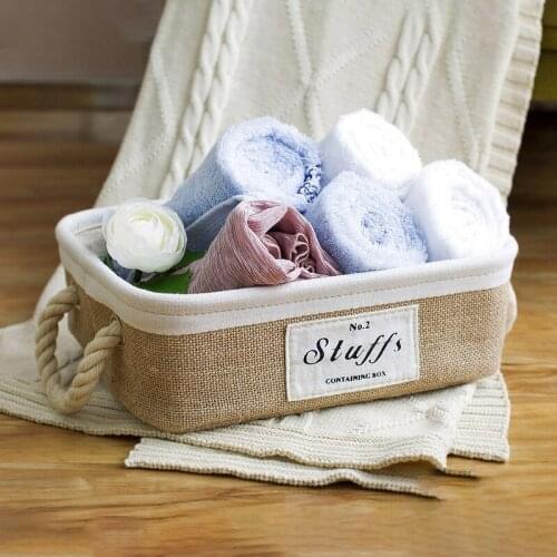 Foldable Storage Baskets Large Capacity Desktop Storage Basket Laundry Baskets Underwear Toy Sundries Storage Box Home Organizer