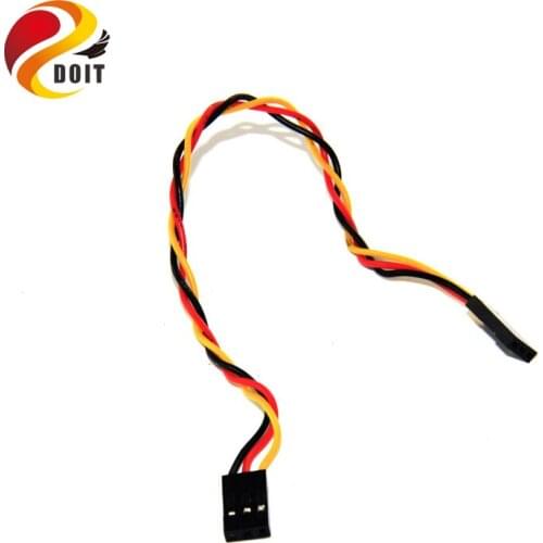 DOIT 3 Pin 3p Dupont Line 2.54 Spacing 20cm Long Bread Cable Connection DIY Development Kit RC Toy Cable Line Connector